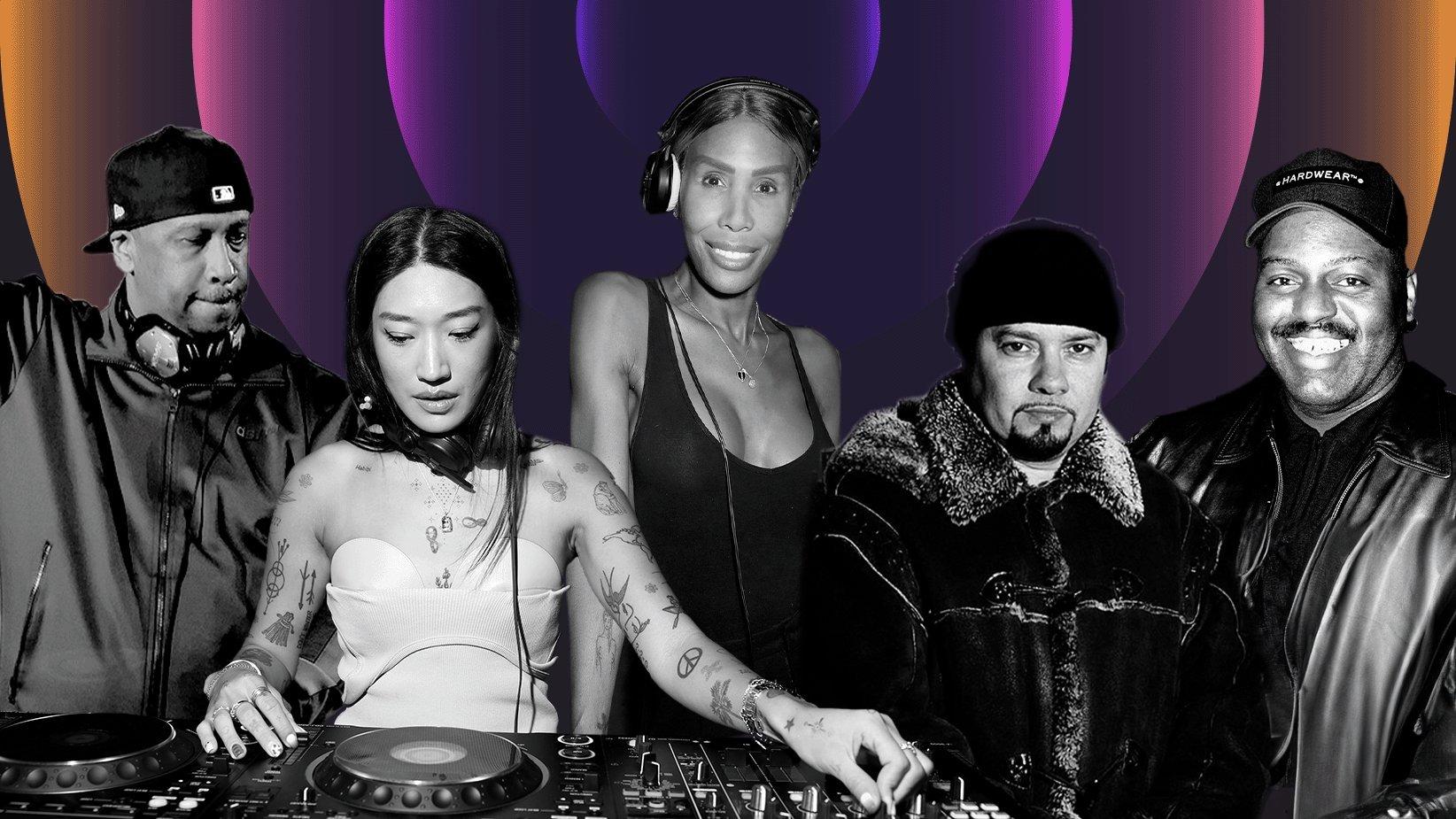 (From left) Todd Terry, Peggy Gou, Honey Dijon, Louie Vega, Frankie Knuckles